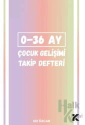 0-36 Ay Çocuk Gelişim Takip Defteri