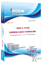 1. Sınıf Laborant ve Veteriner Sağlık Çıkmış Sınav Soruları (2011-2018) (503)