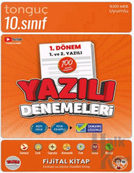 10. Sınıf Yazılı Denemeleri 1. Dönem 1 ve 2. Yazılı