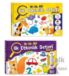 12-36 Ay İlk Etkinlik Kitabım Seti (Sayılar - Renkler)