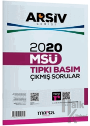 2020 MSÜ Çıkmış Sorular Tamamı Video Çözümlü