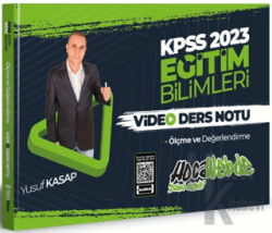 2023 KPSS Eğitim Bilimleri Ölçme ve Değerlendirme Video Ders Notları