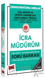 2024 Adalet Bakanlığı İcra Müdür ve Müdür Yardımcılığı Sınavlarına Yönelik İcra Müdürüm Soru Bankası