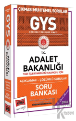 2024 Adalet Bakanlığı Yazı İşleri Müdürü Kadrosu İçin Soru Bankası