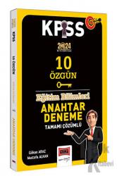 2024 KPSS Eğitim Bilimleri Anahtar Serisi Tamamı Çözümlü 10 Özgün Deneme