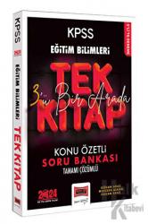 2024 KPSS Eğitim Bilimleri Anahtar Serisi Tüm Dersler Tek Kitap Konu Özetli Tamamı Çözümlü Soru Bankası