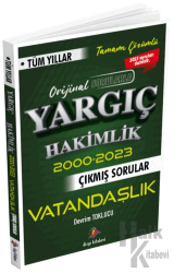 2024 Yargıç Hakimlik Vatandaşlık Tüm Yıllar Çıkmış Sorular