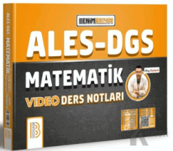 2025 ALES DGS Matematik Video Ders Notları