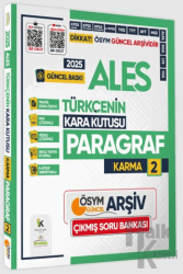 2025 ALES Türkçenin Kara Kutusu Karma Paragraf 2 Konu Özetli Çıkmış Soru Havuzu Bankası