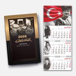 2025 Atatürk Ajanda Asalet - Ayyıldız Gemici Takvim