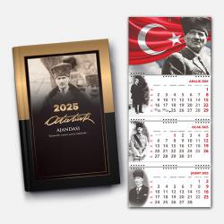 2025 Atatürk Ajanda Çankaya - Ayyıldız Gemici Takvim