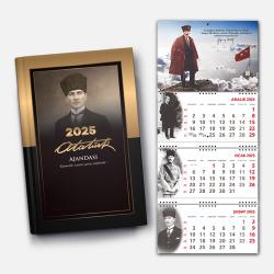 2025 Atatürk Ajanda Kalpaklı - Sakarya Gemici Takvim