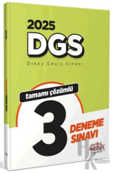 2025 DGS Tamamı Çözümlü 3 Deneme Sınavı