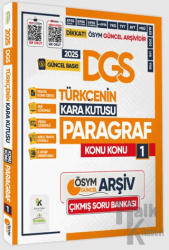 2025 DGS Türkçenin Kara Kutusu Konu Konu Paragraf 1 Konu Özetli ÖSYM Çıkmış Soru Bankası