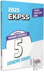 2025 EKPSS Tamamı Çözümlü 5 Deneme Sınavı