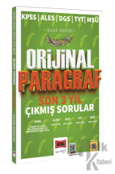 2025 KPSS ALES DGS TYT MSÜ Klas Serisi Orijinal Paragraf Son 3 Yıl Çıkmış Sorular