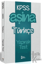 2025 KPSS Aşina Türkçe Çek Kopart Yaprak Test