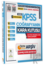 2025 KPSS Coğrafyanın Kara Kutusu Konu Özetli Dijital Çözümlü ÖSYM Çıkmış Soru Havuzu Bankası