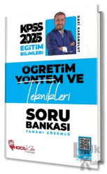 2025 KPSS Eğitim Bilimleri Öğretim Yöntem ve Teknikleri Soru Bankası Çözümlü