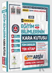 2025 KPSS Eğitim Bilimlerinin Kara Kutusu Tüm Dersler Tek Kitap Çözümlü Soru Bankası