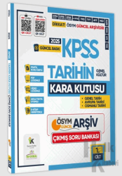 2025 KPSS Tarihin Kara Kutusu 1.Cilt PDF ve Video Çözümlü Konu Özetli ÖSYM Çıkmış Soru Havuzu Bankası