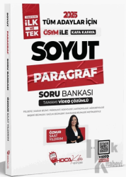 2025 KPSS TYT ALES DGS Soyut Paragraf Soru Bankası Video Çözümlü