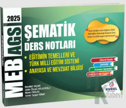 2025 MEB - AGS Eğitimin Temelleri ve Türk Milli Eğitim Sistemi ile Mevzuat Şematik Ders Notları