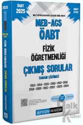 2025 MEB-AGS-ÖABT Fizik Öğretmenliği Çıkmış Sorular