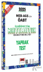 2025 MEB AGS ÖABT İlköğretim Matematik Öğretmenliği Yaprak Test