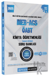 2025 MEB-AGS-ÖABT Kimya Öğretmenliği Tamamı Çözümlü Soru Bankası