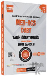 2025 MEB-AGS-ÖABT Tarih Öğretmenliği Tamamı Çözümlü Soru Bankası