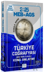 2025 MEB-AGS Türkiye Coğrafyası Konu Anlatımı Pusula Serisi