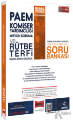 2025 PAEM Komiser Yardımcılığı Misyon Koruma ve Rütbe Terfi Sınavlarına Hazırlık İnsan Hakları Soru Bankası