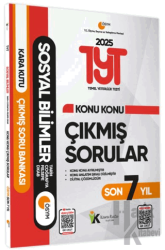 2025 TYT Sosyal Bilimler Son 7 Yıl Çıkmış Sorular