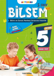 3. Sınıf 2025 BİLSEM Sınavına Hazırlık 5’li Deneme Sınavı