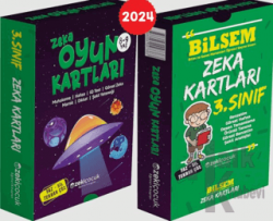 3. sınıf Bilsem Zeka Kartları / 8-9 Yaş Zeka Oyun Kartları