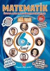 6. Sınıf Matematik All Star Denemeler