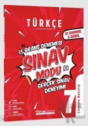 7. Sınıf Türkçe Sınav Modu 15 Deneme