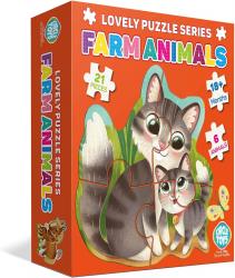 Lovely Puzzle Farm Animals (Çiftlik Hayvanları) CRCL037