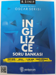 8. Sınıf Oscar Serisi İngilizce Soru Bankası