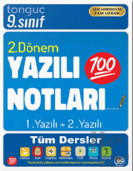 9. Sınıf Yazılı Notları 2. Dönem 1 ve 2. Yazılı