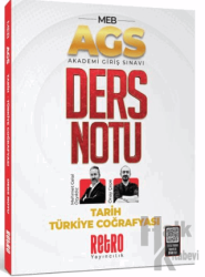 AGS Tarih ve Türkiye Coğrafyası Ders Notu