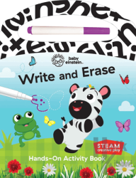 Baby Einstein: Write and Erase Hands-On Activity Book (Ciltli)