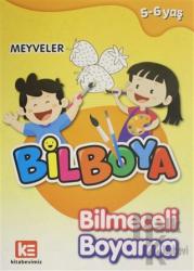 Bilboya Bilmeceli Boyama - Meyveler