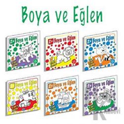 Boya ve Eğlen Seti - 6 Kitap Takım