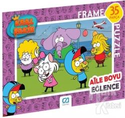 CA Games Kral Şakir - Frame Puzzle 2 - Pembe (35 Parça)