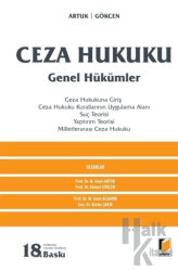 Ceza Hukuku Genel Hükümler (Ciltli)