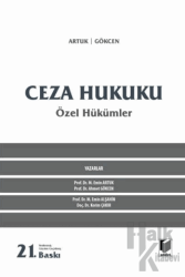 Ceza Hukuku Özel Hükümler (Ciltli)