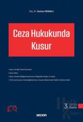 Ceza Hukukunda Kusur