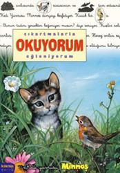 Çıkartmalarla Okuyorum Eğleniyorum -  Kedi Yavrusu Minnoş